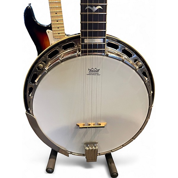 Used SAGA Style 1 SS1 Natural Banjo