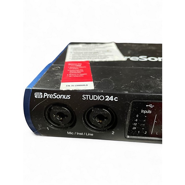Used PreSonus STUDIO 24c Audio Interface