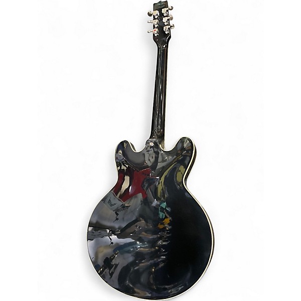 Used Heritage stdh330 Black Hollow Body Electric Guitar