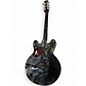 Used Heritage stdh330 Black Hollow Body Electric Guitar