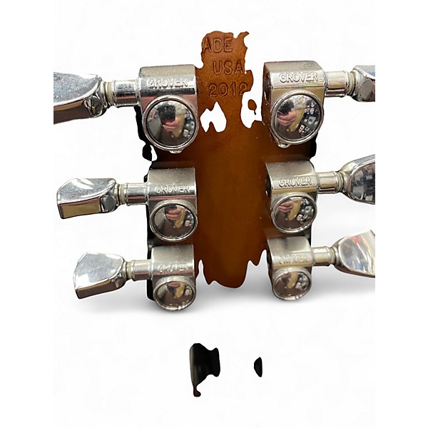 Used 2012 Gibson P-90 Tobacco Burst Hollow Body Electric Guitar