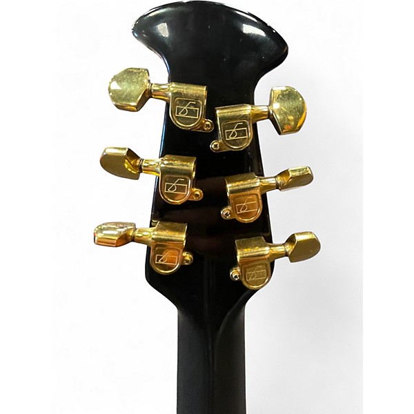 Used Ovation 1617 Black Acoustic Guitar