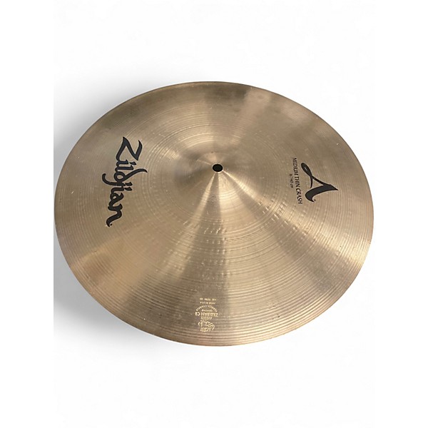 Used Zildjian 16in A Series Medium Thin Crash Cymbal