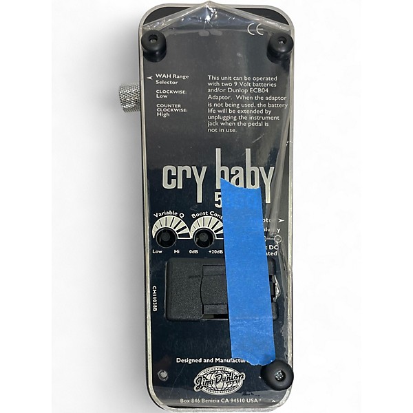 Used Dunlop 535Q Effect Pedal