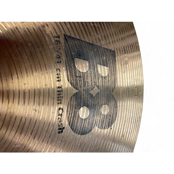 Used SABIAN 16in B8 Thin Crash Cymbal