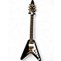 Used Epiphone Flying V Korina '58 Electric Guitar Ebony & Gold Ebony Solid Body Electric Guitar thumbnail