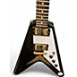 Used Epiphone Flying V Korina '58 Electric Guitar Ebony & Gold Ebony Solid Body Electric Guitar