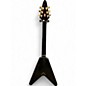 Used Epiphone Flying V Korina '58 Electric Guitar Ebony & Gold Ebony Solid Body Electric Guitar