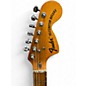Vintage 1973 Fender Telecaster Deluxe Black Solid Body Electric Guitar