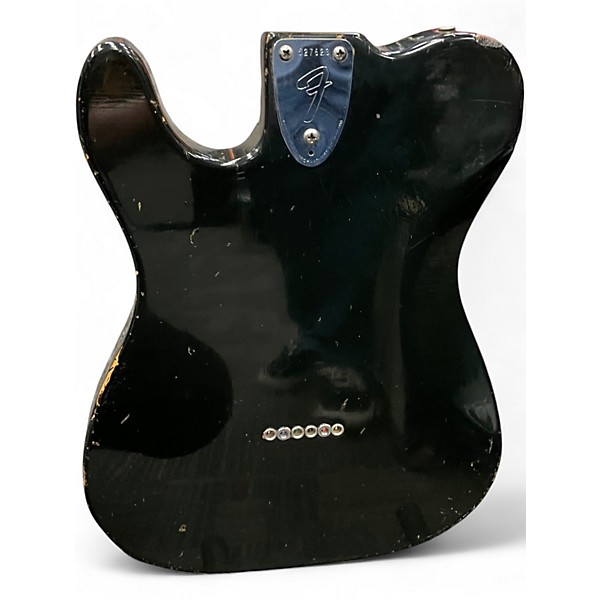 Vintage 1973 Fender Telecaster Deluxe Black Solid Body Electric Guitar