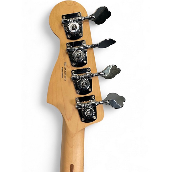 Used Fender Player Precision Bass Yellow Electric Bass Guitar