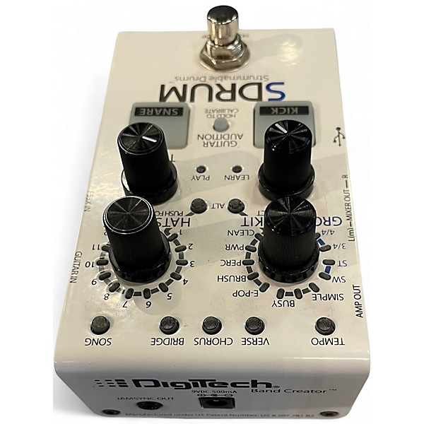 Used DigiTech SDRUM Auto-Drummer Pedal