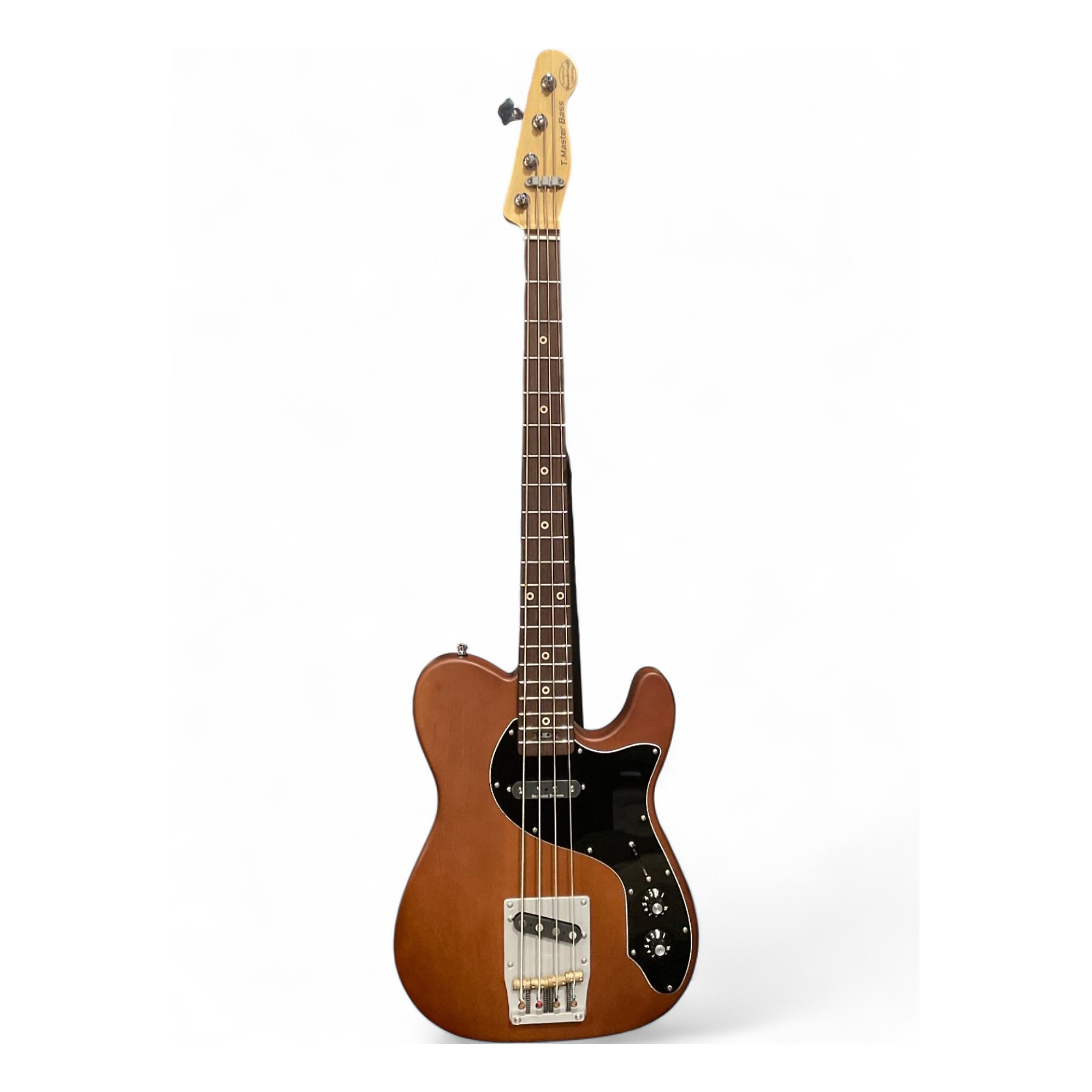 Used 2025 Woodcraft T. Master Short Scale Bass Mocha Electric Bass