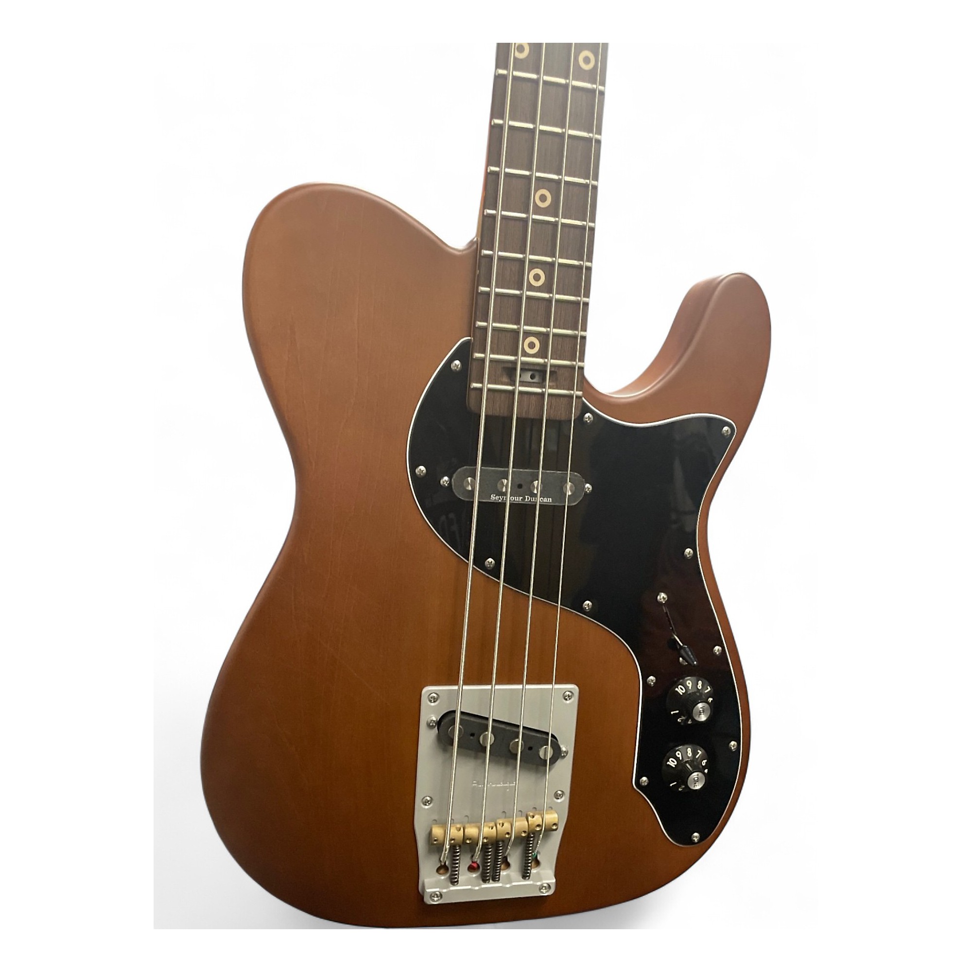 Used 2025 Woodcraft T. Master Short Scale Bass Mocha Electric Bass