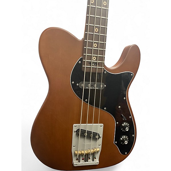 Used 2025 Woodcraft T. Master Short Scale Bass Mocha Electric Bass Guitar