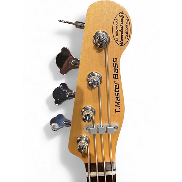 Used 2025 Woodcraft T. Master Short Scale Bass Mocha Electric Bass Guitar