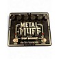 Used Electro-Harmonix Metal Muff Distortion With Top Boost Effect Pedal thumbnail