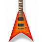 Used Jackson KING V Trans Orange Solid Body Electric Guitar