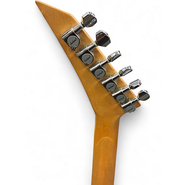 Used Jackson KING V Trans Orange Solid Body Electric Guitar