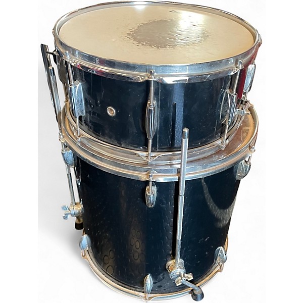 Used Ludwig 5 Piece Accent Black Drum Kit