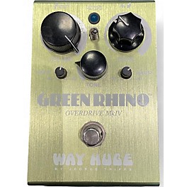 Used 2022 Way Huge Electronics WHE202 Green Rhino Overdrive Effect Pedal