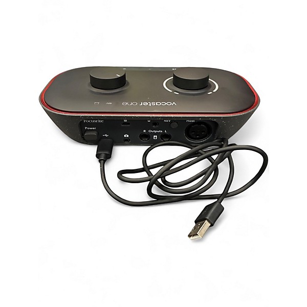 Used Focusrite VOCASTER ONE Audio Interface