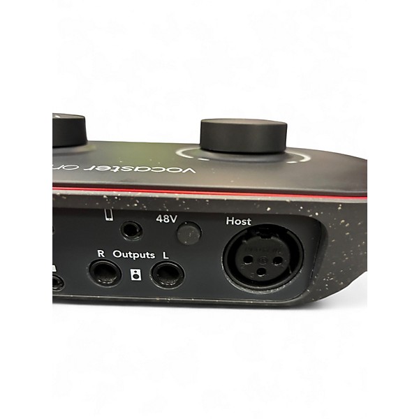 Used Focusrite VOCASTER ONE Audio Interface
