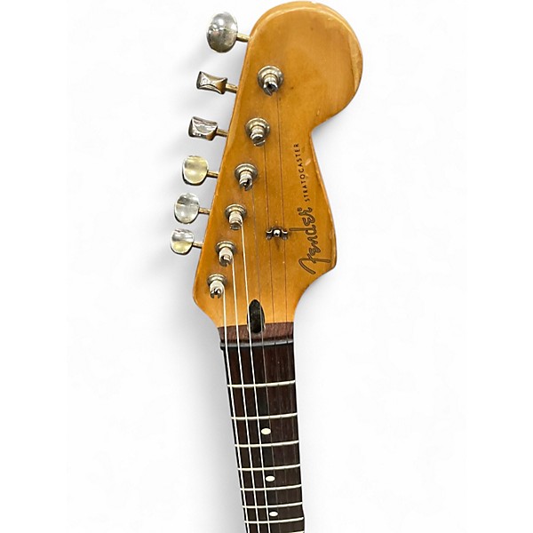 Used Fender 1995 Mexican stratocaster Candy Apple Red Metallic Solid Body Electric Guitar