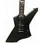 Used ESP LTD James Hetfield Snakebyte Satin Black Solid Body Electric Guitar