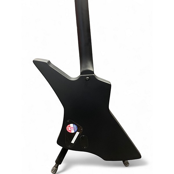 Used ESP LTD James Hetfield Snakebyte Satin Black Solid Body Electric Guitar