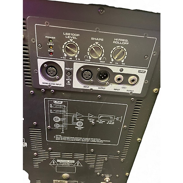 Used Yorkville LS2100P 21IN SUBWOOFER Powered Speaker