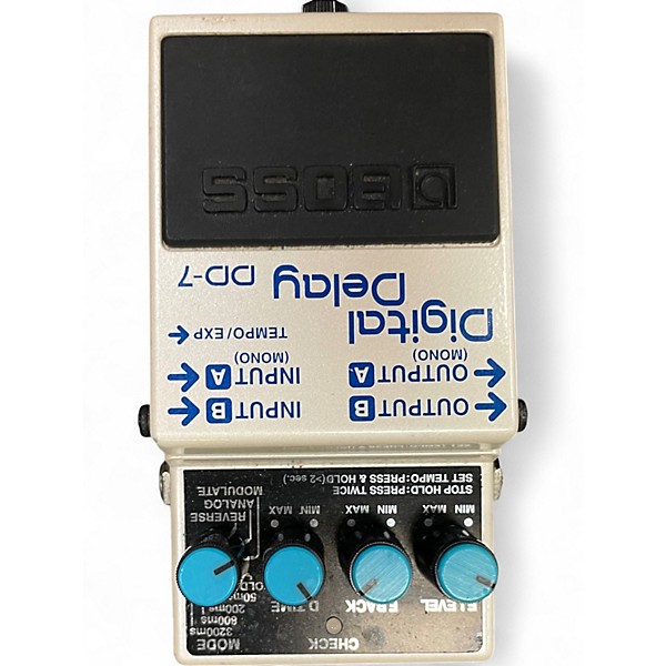 Used BOSS DD2 Digital Delay Effect Pedal