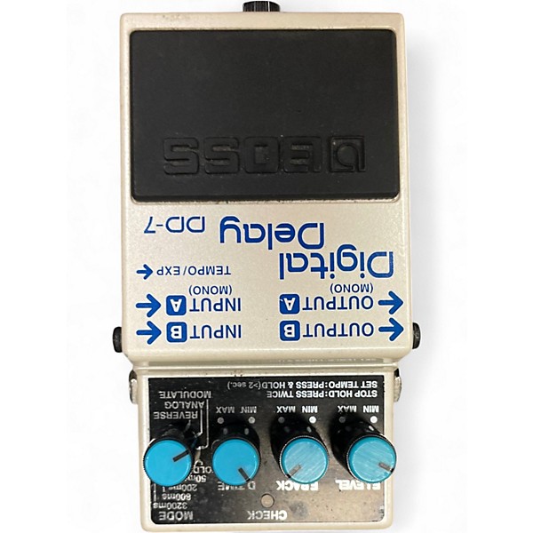 Used BOSS DD2 Digital Delay Effect Pedal