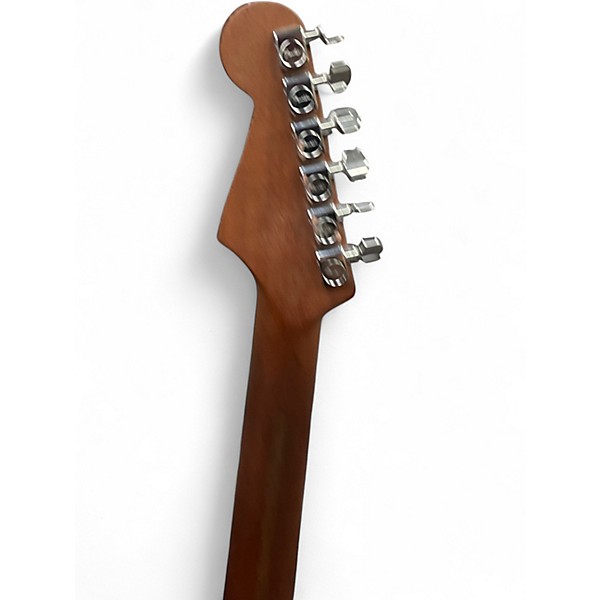 Used Fender American Acoustasonic Jazzmaster Blonde Acoustic Electric Guitar