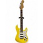 Used Fender Deluxe Stratocaster Yellow Solid Body Electric Guitar thumbnail