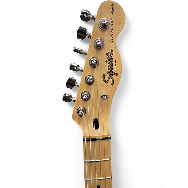 Used Squier Affinity Telecaster Butterscotch Solid Body Electric Guitar