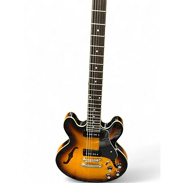 Used Epiphone ES339 P90 PRO 2 Color Sunburst Hollow Body Electric Guitar
