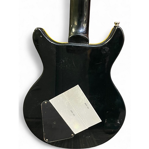 Used Hamer Sunburst A/T Trans Black Solid Body Electric Guitar