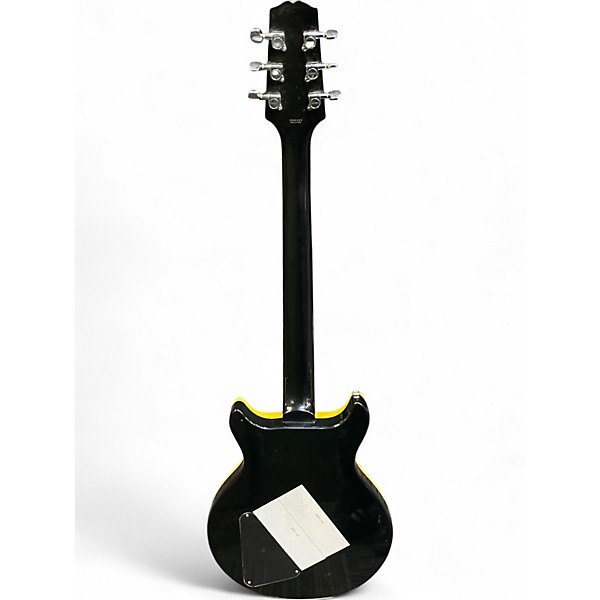 Used Hamer Sunburst A/T Trans Black Solid Body Electric Guitar