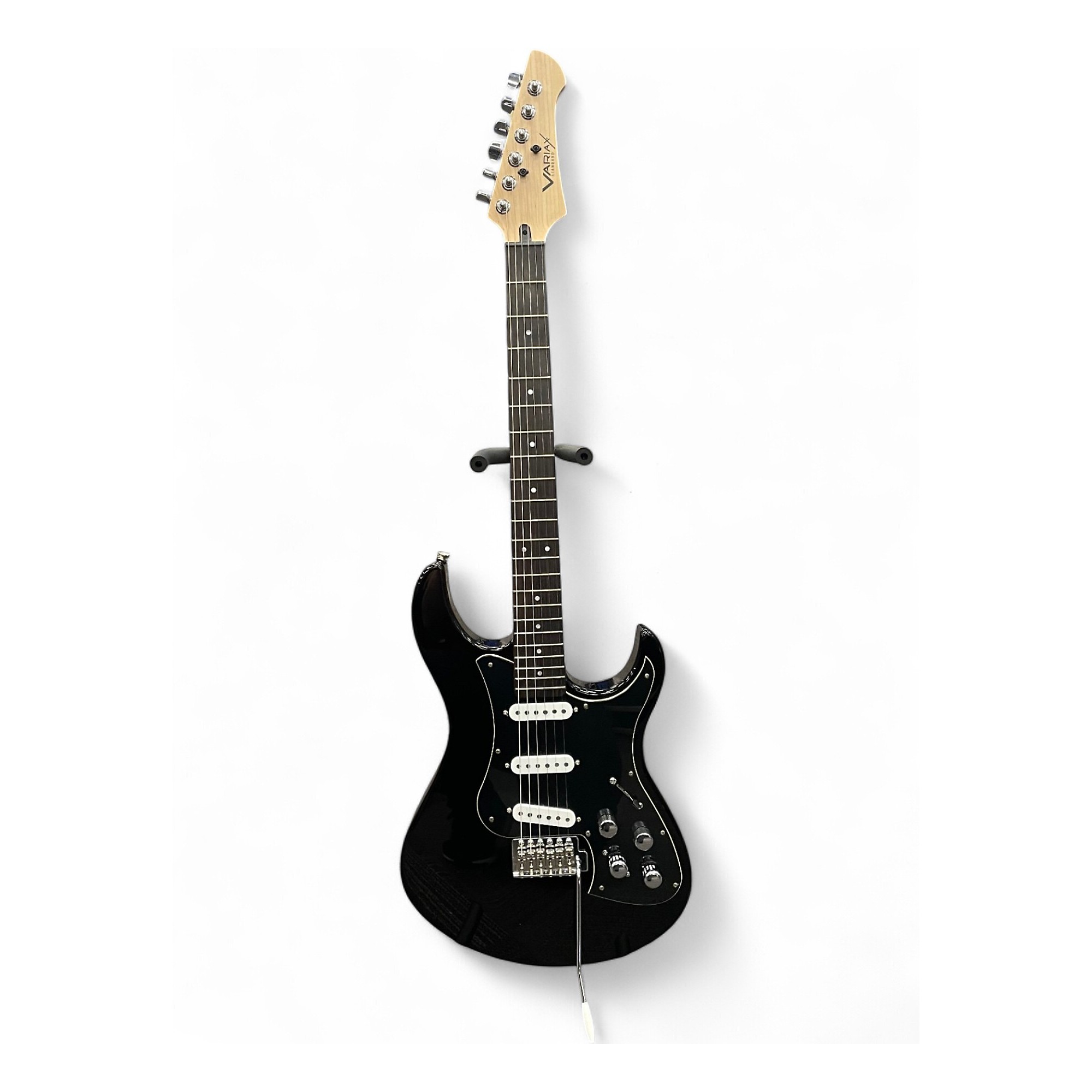 Used Line 6 Variax Standard Black Solid Body Electric Guitar Black