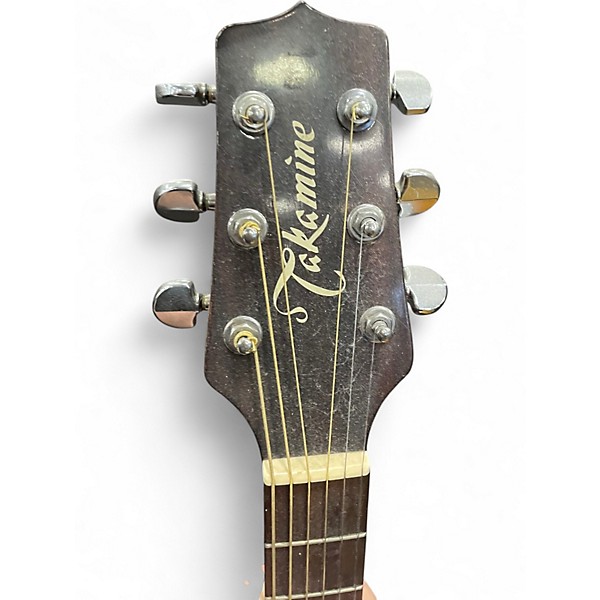 Used Takamine EG33OC Natural Acoustic Electric Guitar