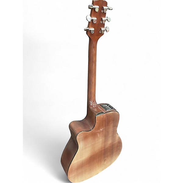 Used Takamine EG33OC Natural Acoustic Electric Guitar