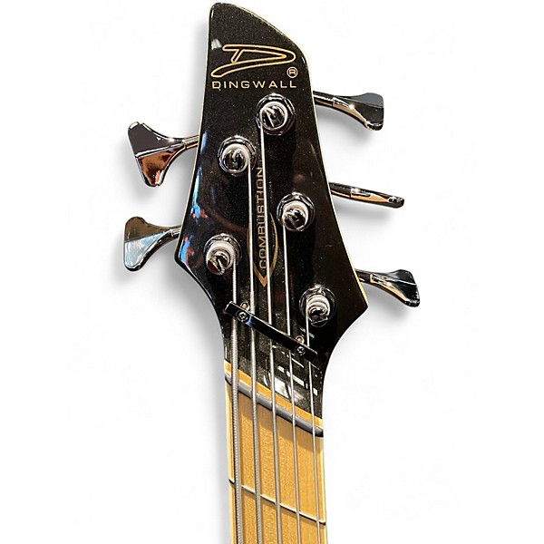 Used Dingwall COMBUSTION NG3-5 METALLIC BLACK Electric Bass Guitar