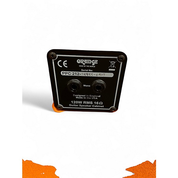 Used Orange Amplifiers PPC212C 2x12 Guitar Cabinet