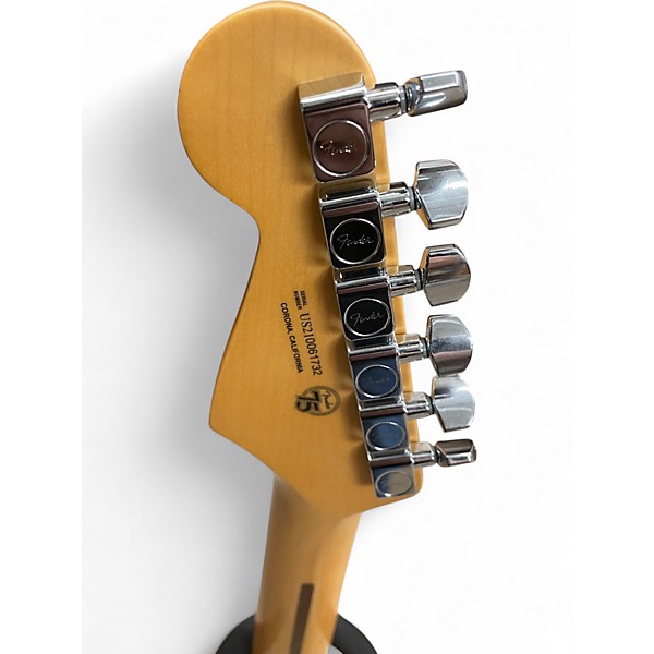 Used Fender American Professional II Stratocaster 3 Tone Sunburst Solid Body Electric Guitar