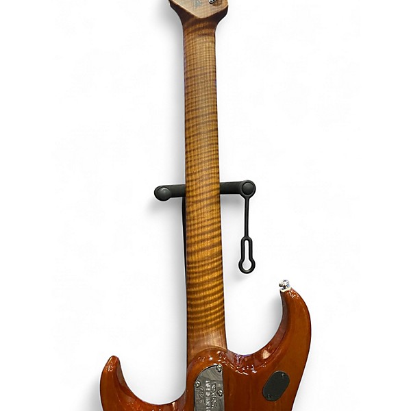 Used Ernie Ball Music Man JP15 John Petrucci Signature ROASTED AMBER Solid Body Electric Guitar