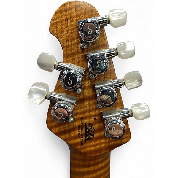 Used Ernie Ball Music Man JP15 John Petrucci Signature ROASTED AMBER Solid Body Electric Guitar