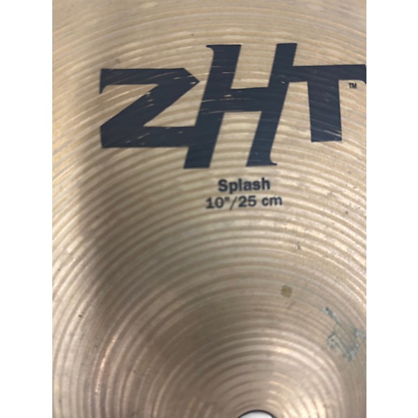 Used Zildjian 10in ZHT Splash Cymbal