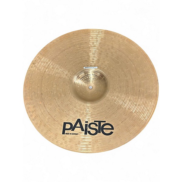 Used Paiste 20in Alpha Groove Ride Brilliant Cymbal