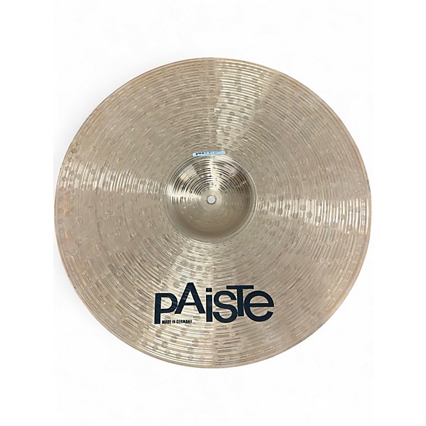 Used Paiste 20in Alpha Groove Ride Brilliant Cymbal